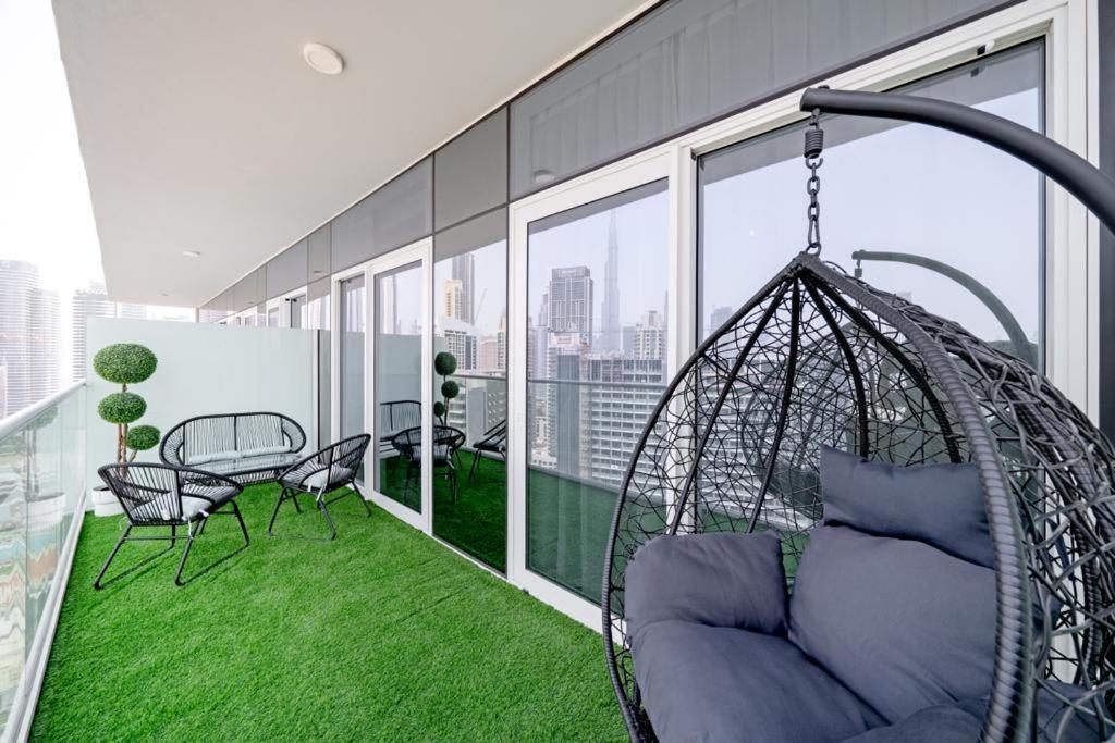 Brand New 1Br- Business Bay - Burj Khalifa View Apartment Dubai Exterior photo